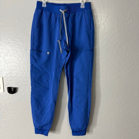 Fabletics All-Shift Scrub Jogger, Blue, M - Picture 1 of 5